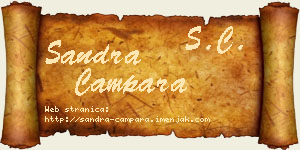 Sandra Čampara vizit kartica